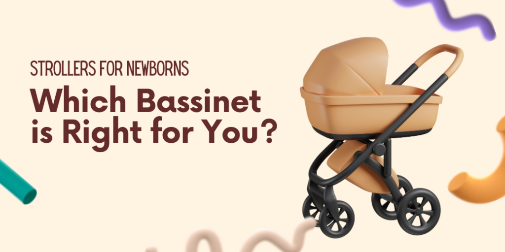 Bassinet stroller for newborns